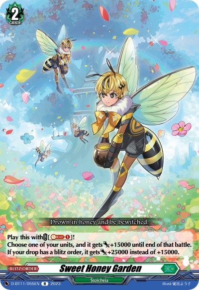 Sweet Honey Garden (D-BT11/055EN) [Clash of the Heroes] | Pegasus Games WI