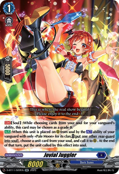 Jovial Juggler (D-BT11/022EN) [Clash of the Heroes] | Pegasus Games WI