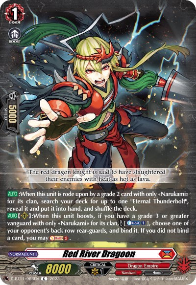 Red River Dragoon (D-BT11/063EN) [Clash of the Heroes] | Pegasus Games WI
