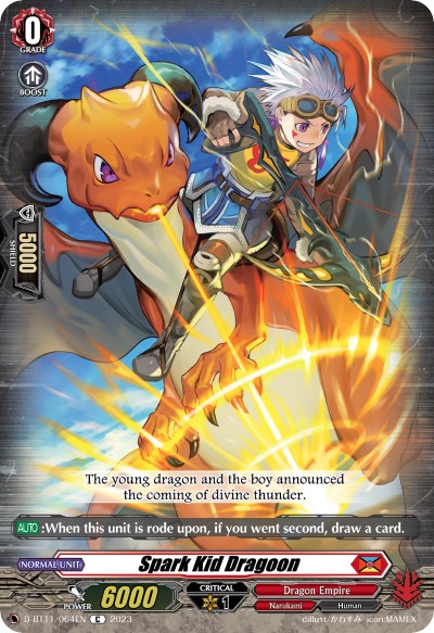 Spark Kid Dragoon (D-BT11/064EN) [Clash of the Heroes] | Pegasus Games WI