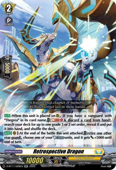 Retrospective Dragon (D-BT11/028EN) [Clash of the Heroes] | Pegasus Games WI