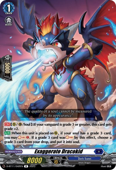 Exaggerate Dracokid (D-BT11/042EN) [Clash of the Heroes] | Pegasus Games WI