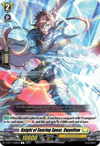 Knight of Soaring Spear, Gwynllaw (D-BT11/048EN) [Clash of the Heroes] | Pegasus Games WI