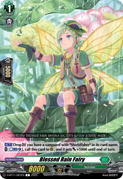 Blessed Rain Fairy (D-BT11/097EN) [Clash of the Heroes] | Pegasus Games WI