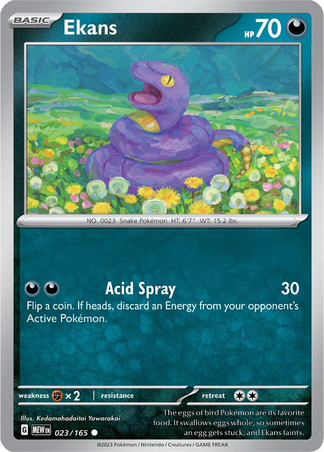 Ekans (023/165) [Scarlet & Violet: 151] | Pegasus Games WI