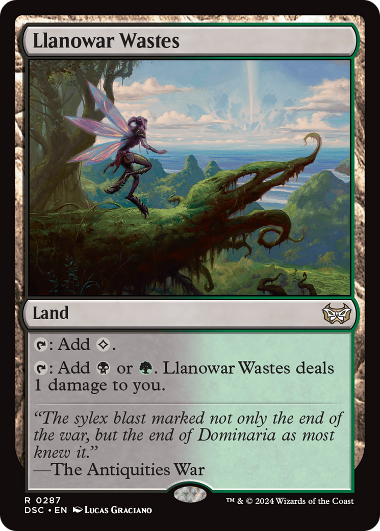 Llanowar Wastes [Duskmourn: House of Horror Commander] | Pegasus Games WI