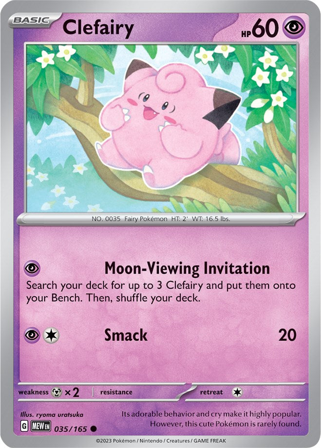 Clefairy (035/165) [Scarlet & Violet 151] | Pegasus Games WI