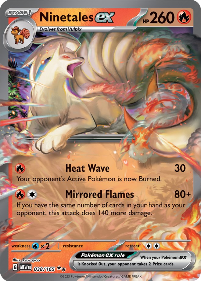 Ninetales ex (038/165) [Scarlet & Violet 151] | Pegasus Games WI
