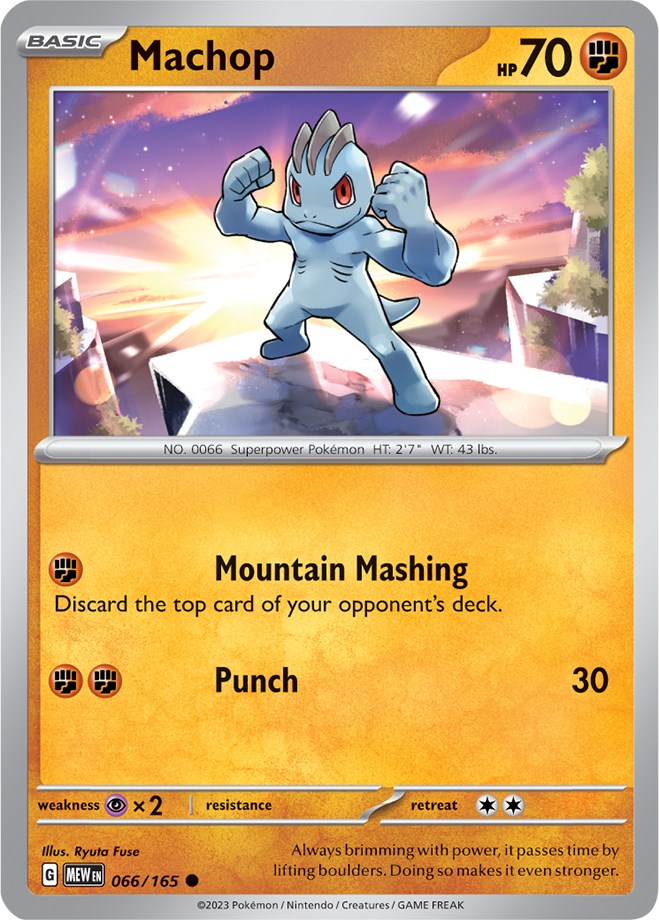 Machop (066/165) [Scarlet & Violet: 151] | Pegasus Games WI