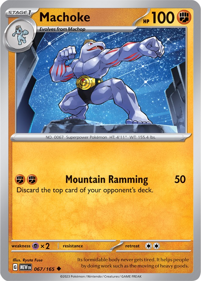 Machoke (067/165) [Scarlet & Violet 151] | Pegasus Games WI