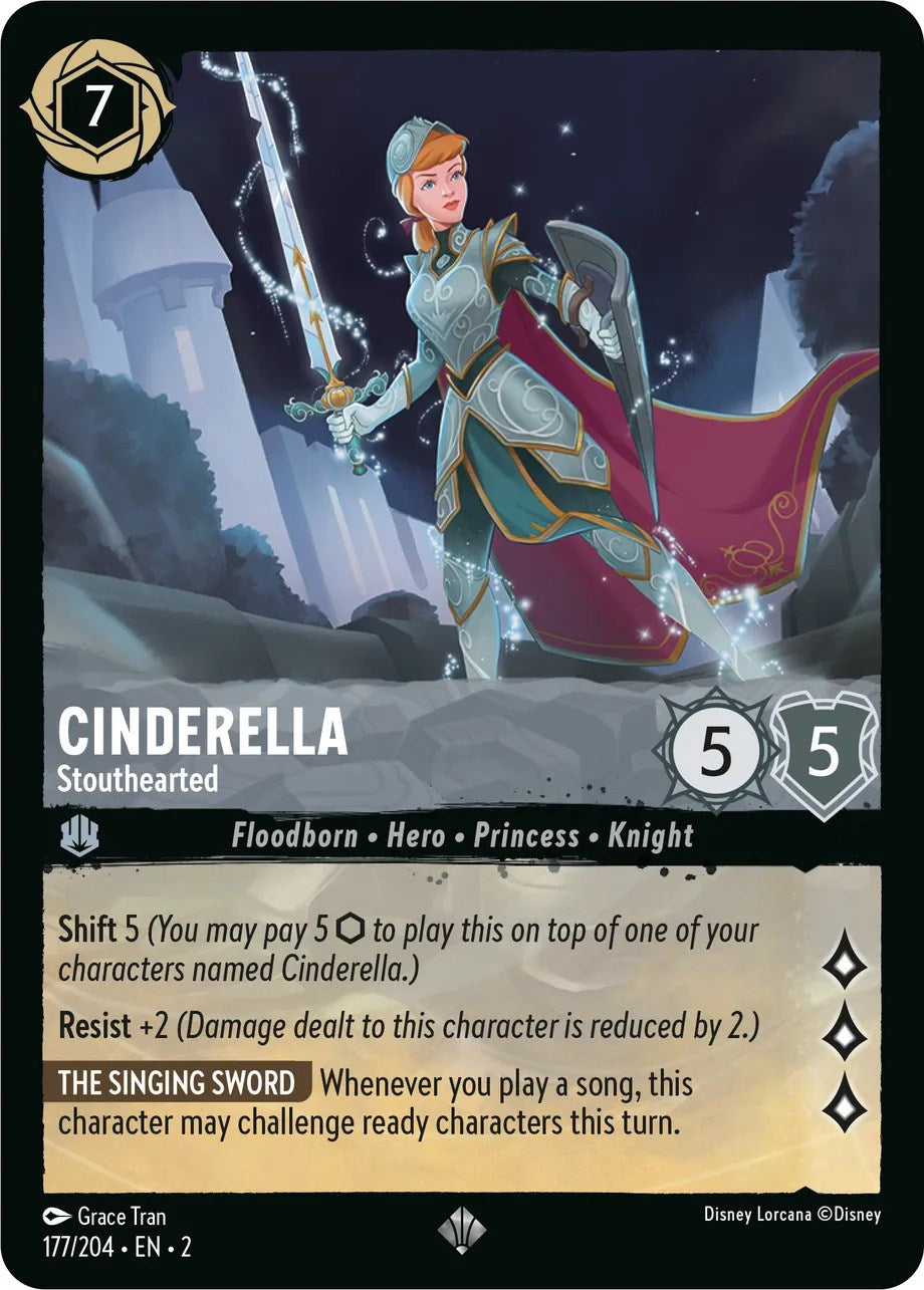 Cinderella - Stouthearted (177/204) [Rise of the Floodborn] | Pegasus Games WI