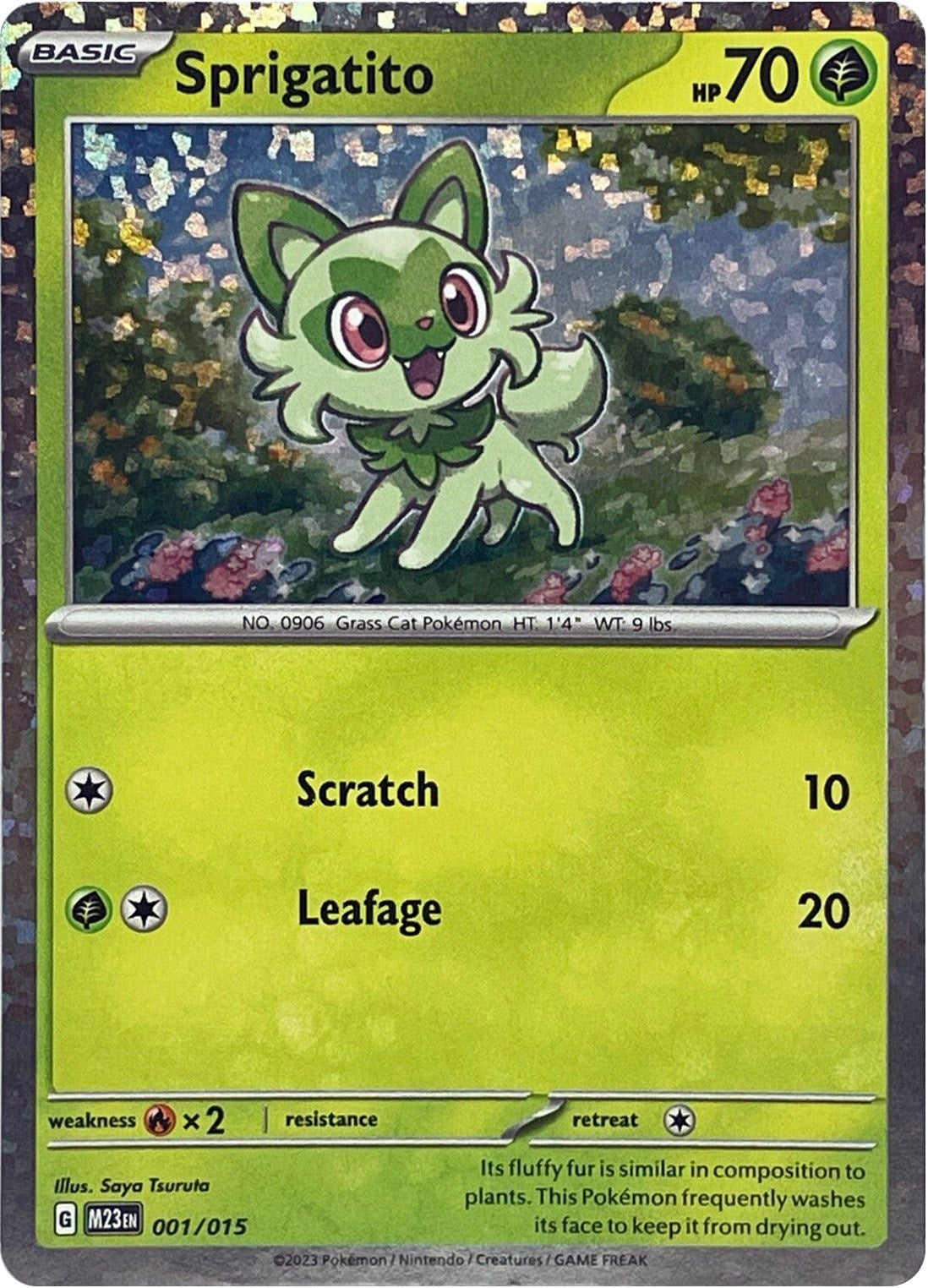 Sprigatito (001/015) [McDonald's Promos: 2023 Collection] | Pegasus Games WI