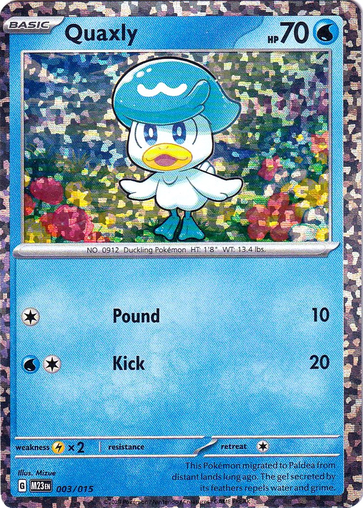 Quaxly (003/015) [McDonald's Promos: 2023 Collection] | Pegasus Games WI