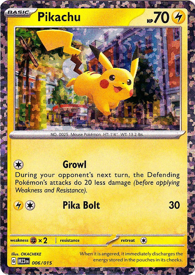 Pikachu (006/015) [McDonald's Promos: 2023 Collection] | Pegasus Games WI