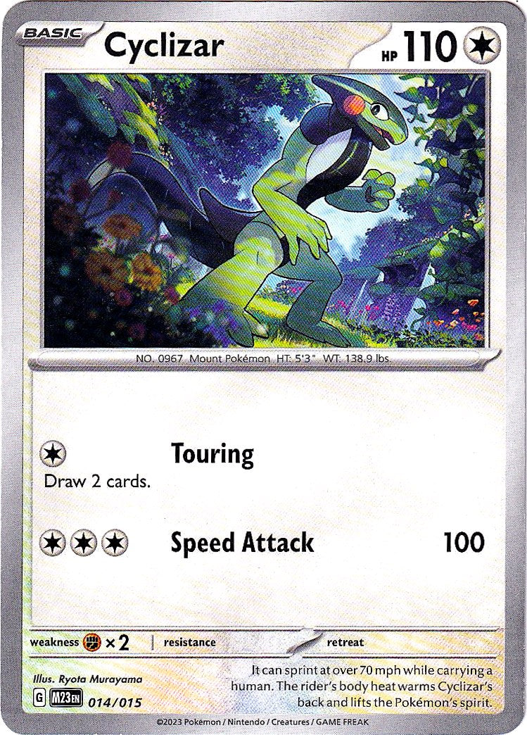 Cyclizar (014/015) [McDonald's Promos: 2023 Collection] | Pegasus Games WI