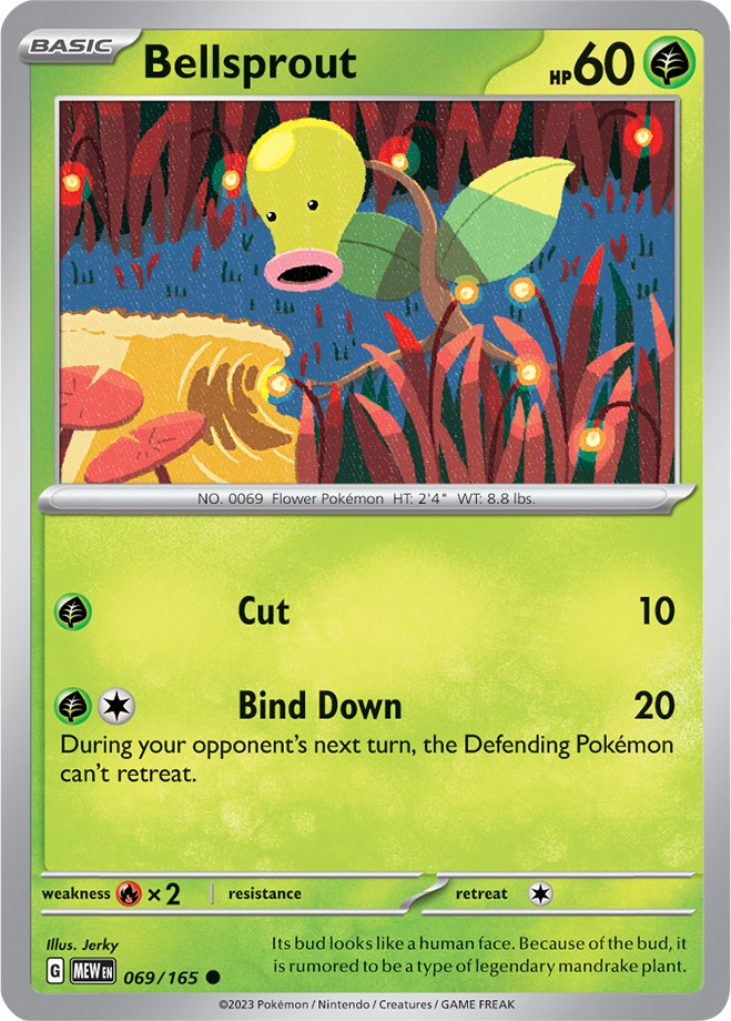 Bellsprout (069/165) [Scarlet & Violet 151] | Pegasus Games WI