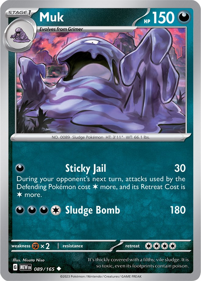 Muk (089/165) [Scarlet & Violet 151] | Pegasus Games WI