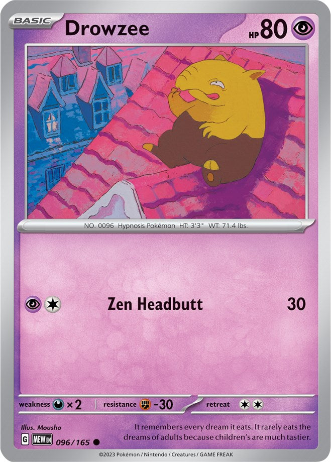 Drowzee (096/165) [Scarlet & Violet: 151] | Pegasus Games WI