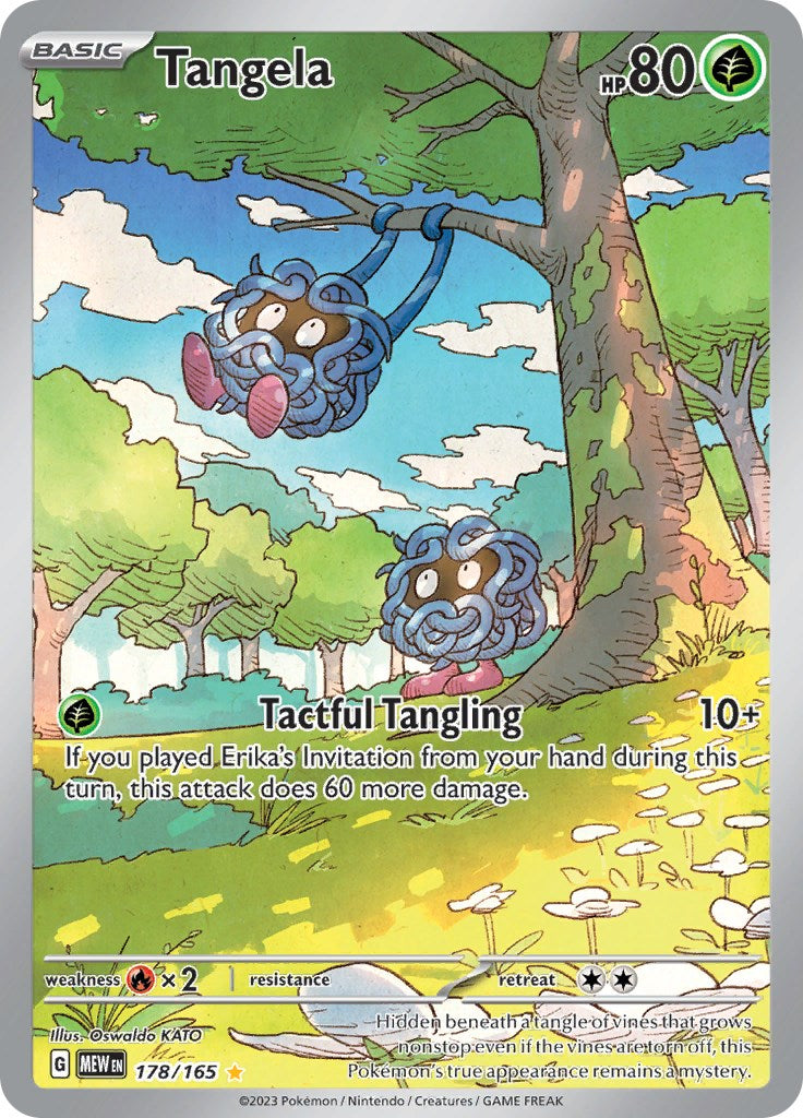 Tangela (178/165) [Scarlet & Violet: 151] | Pegasus Games WI