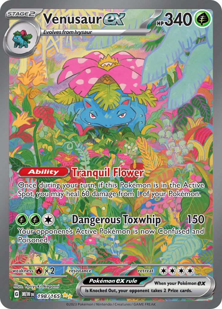 Venusaur ex (198/165) [Scarlet & Violet: 151] | Pegasus Games WI