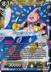 Majin Buu, Innocent Destruction (Championship Selection Pack 2023 Vol.3) (Gold-Stamped) (P-544) [Tournament Promotion Cards] | Pegasus Games WI