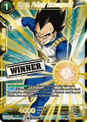 Vegeta, Fatherly Encouragement (Store Championship Winner Card 2023) (P-372) [Tournament Promotion Cards] | Pegasus Games WI