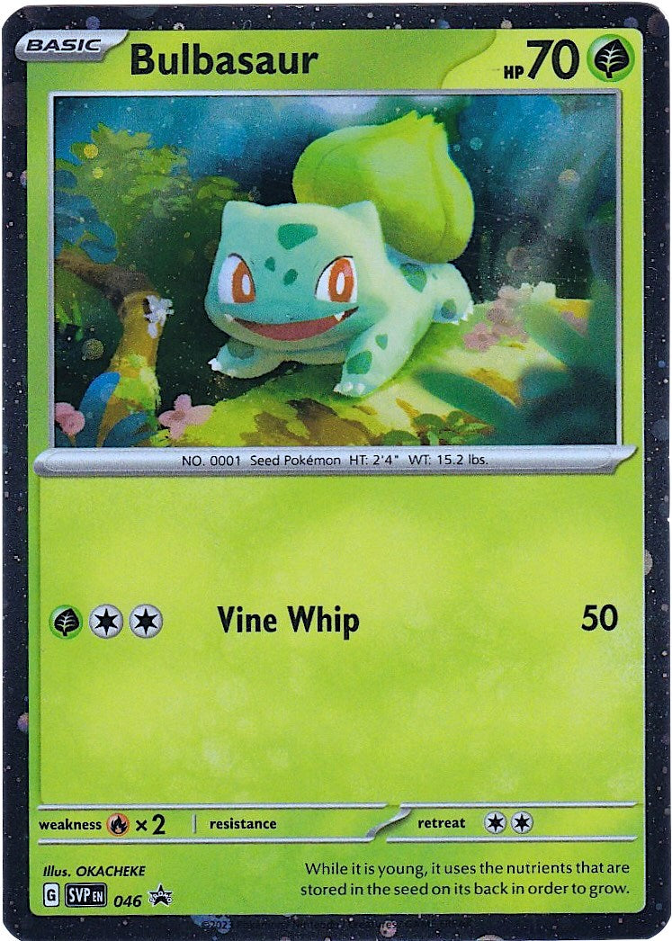 Bulbasaur (046) (Cosmos Holo) [Scarlet & Violet: Black Star Promos] | Pegasus Games WI