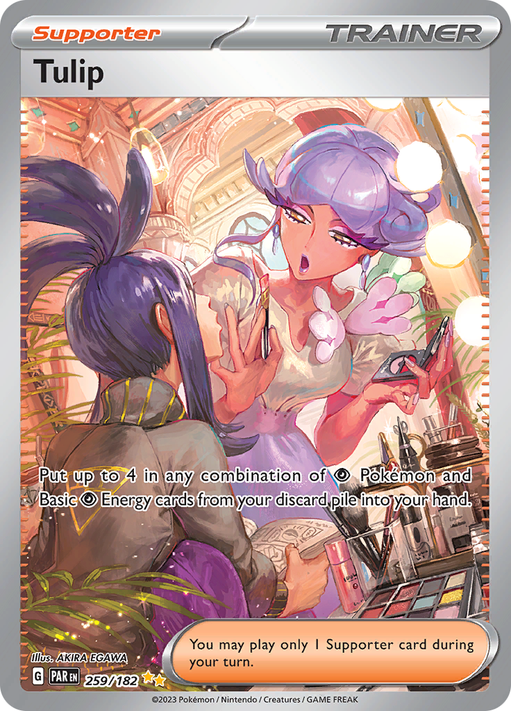 Tulip (259/182) [Scarlet & Violet: Paradox Rift] | Pegasus Games WI