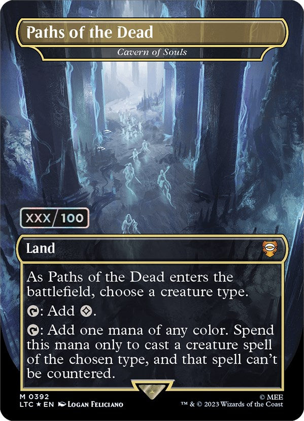 Paths of the Dead - Cavern of Souls (Serialized) [The Lord of the Rings: Tales of Middle-Earth Commander] | Pegasus Games WI