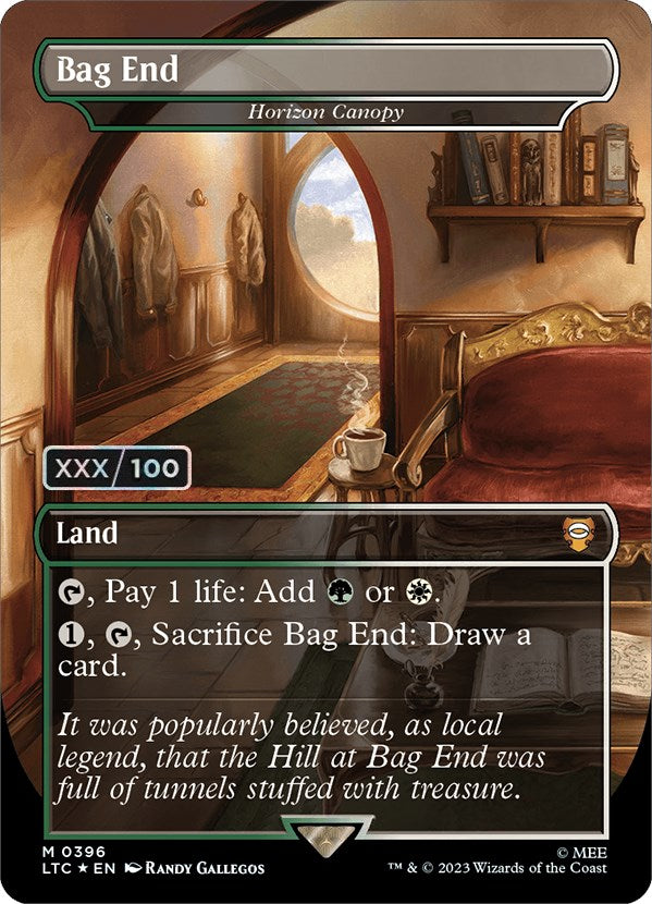 Bag End - Horizon Canopy (Serialized) [The Lord of the Rings: Tales of Middle-Earth Commander] | Pegasus Games WI