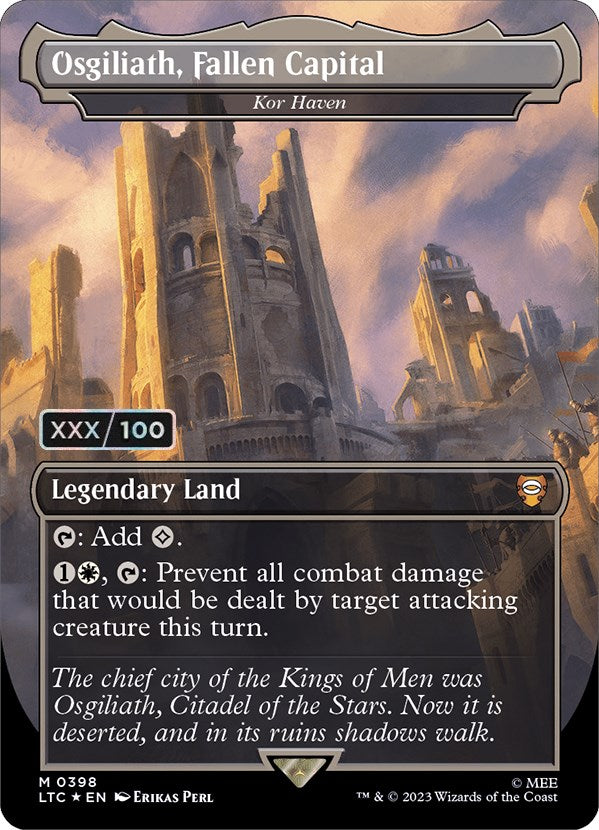 Osgiliath, Fallen Capital - Kor Haven (Serialized) [The Lord of the Rings: Tales of Middle-Earth Commander] | Pegasus Games WI