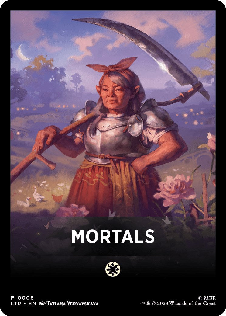 Mortals Theme Card [The Lord of the Rings: Tales of Middle-Earth] | Pegasus Games WI