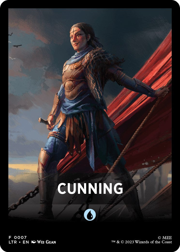 Cunning Theme Card [The Lord of the Rings: Tales of Middle-Earth] | Pegasus Games WI