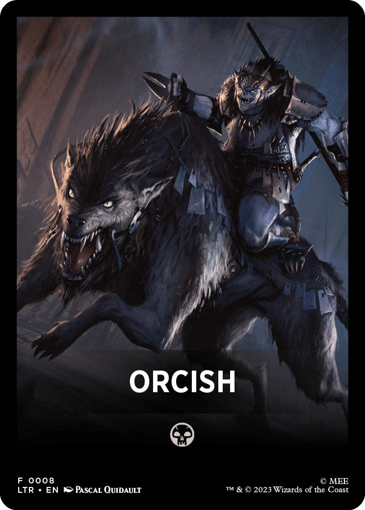 Orcish Theme Card [The Lord of the Rings: Tales of Middle-Earth] | Pegasus Games WI