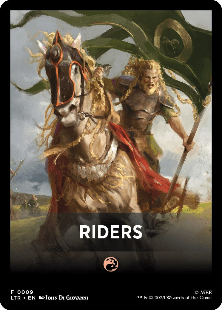 Riders Theme Card [The Lord of the Rings: Tales of Middle-Earth] | Pegasus Games WI