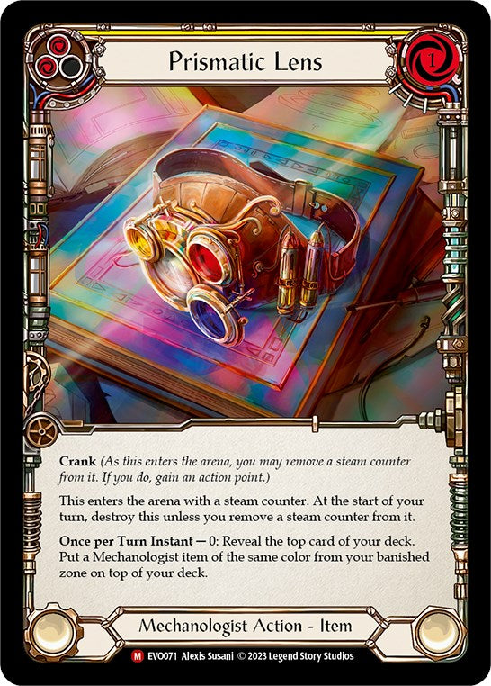 Prismatic Lens [EVO071] (Bright Lights)  Rainbow Foil | Pegasus Games WI