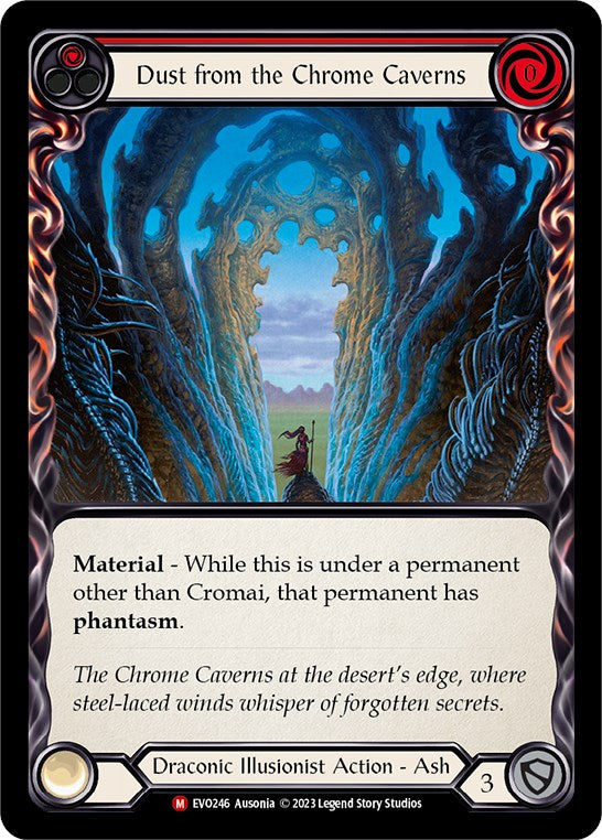 Dust from the Chrome Caverns [EVO246] (Bright Lights)  Rainbow Foil | Pegasus Games WI