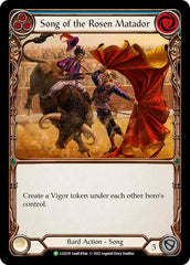 Song of the Rosen Matador [LGS218] (Promo)  Rainbow Foil | Pegasus Games WI