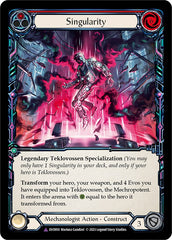 Singularity // Teklovossen, the Mechropotent (Cold Foil Marvel) [EVO010] (Bright Lights)  Cold Foil | Pegasus Games WI