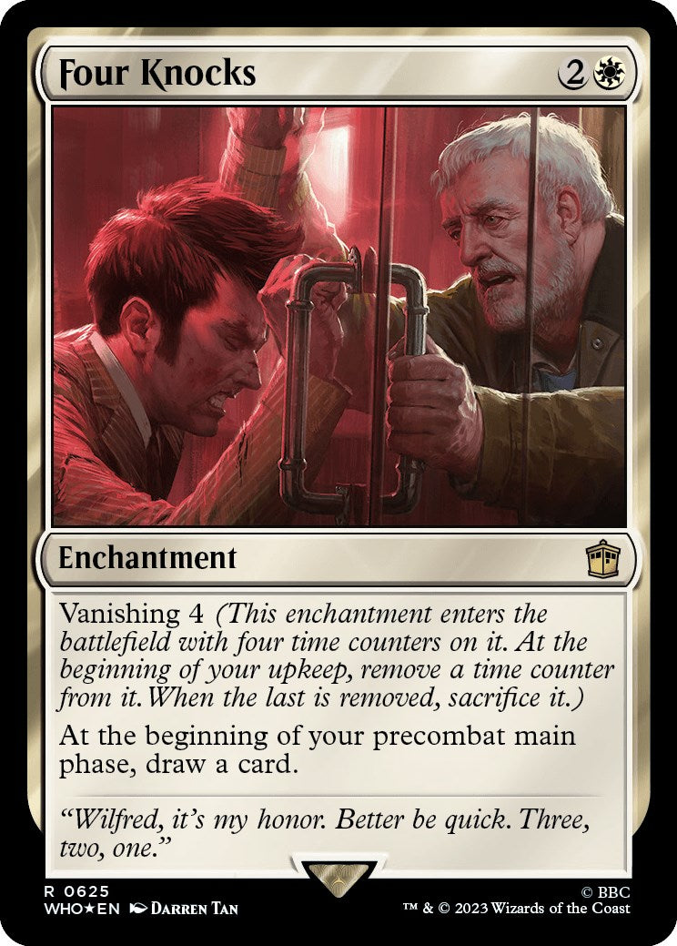 Four Knocks (Surge Foil) [Doctor Who] | Pegasus Games WI