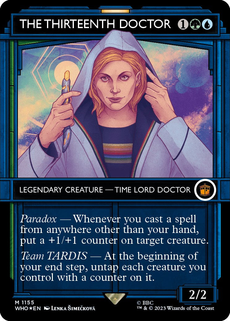 The Thirteenth Doctor (Showcase) (Surge Foil) [Doctor Who] | Pegasus Games WI