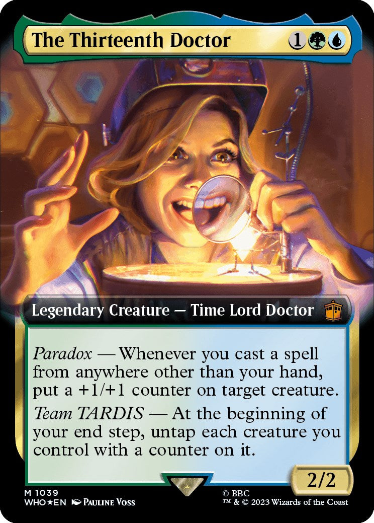 The Thirteenth Doctor (Extended Art) (Surge Foil) [Doctor Who] | Pegasus Games WI