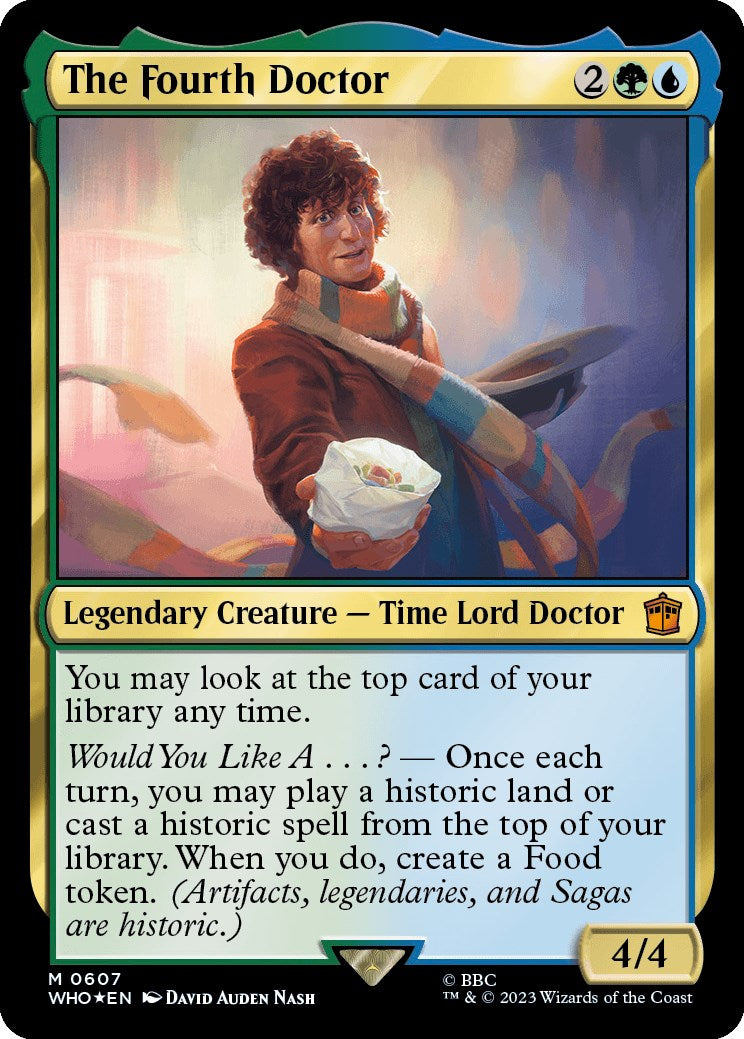 The Fourth Doctor (Surge Foil) [Doctor Who] | Pegasus Games WI
