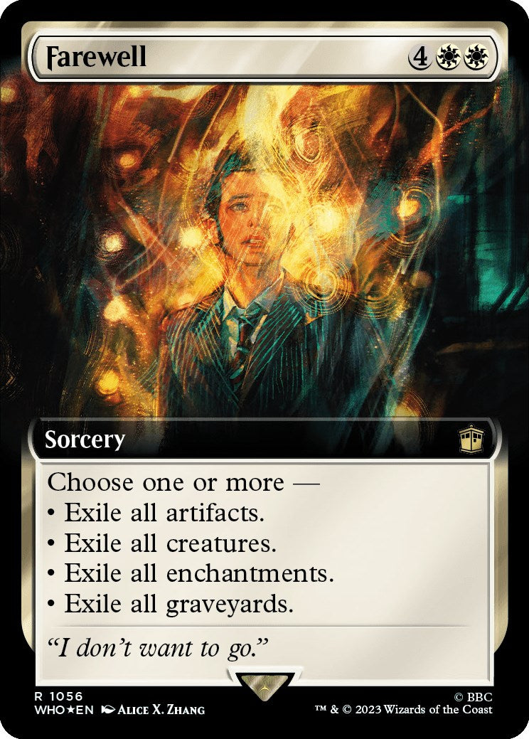 Farewell (Extended Art) (Surge Foil) [Doctor Who] | Pegasus Games WI