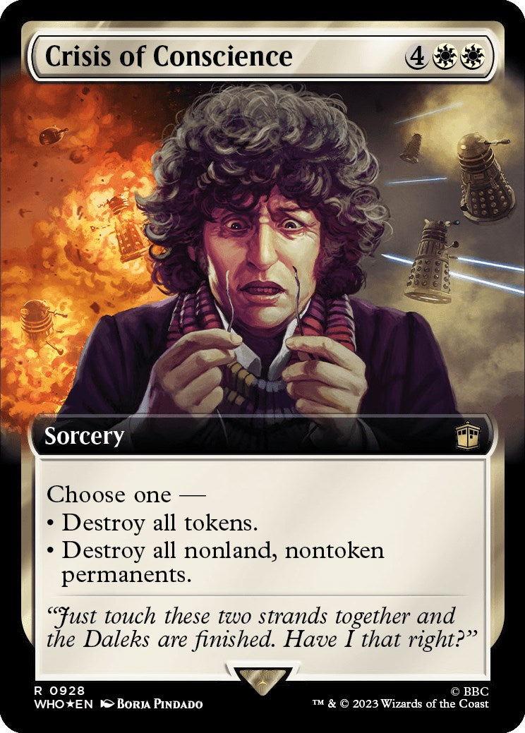 Crisis of Conscience (Extended Art) (Surge Foil) [Doctor Who] | Pegasus Games WI