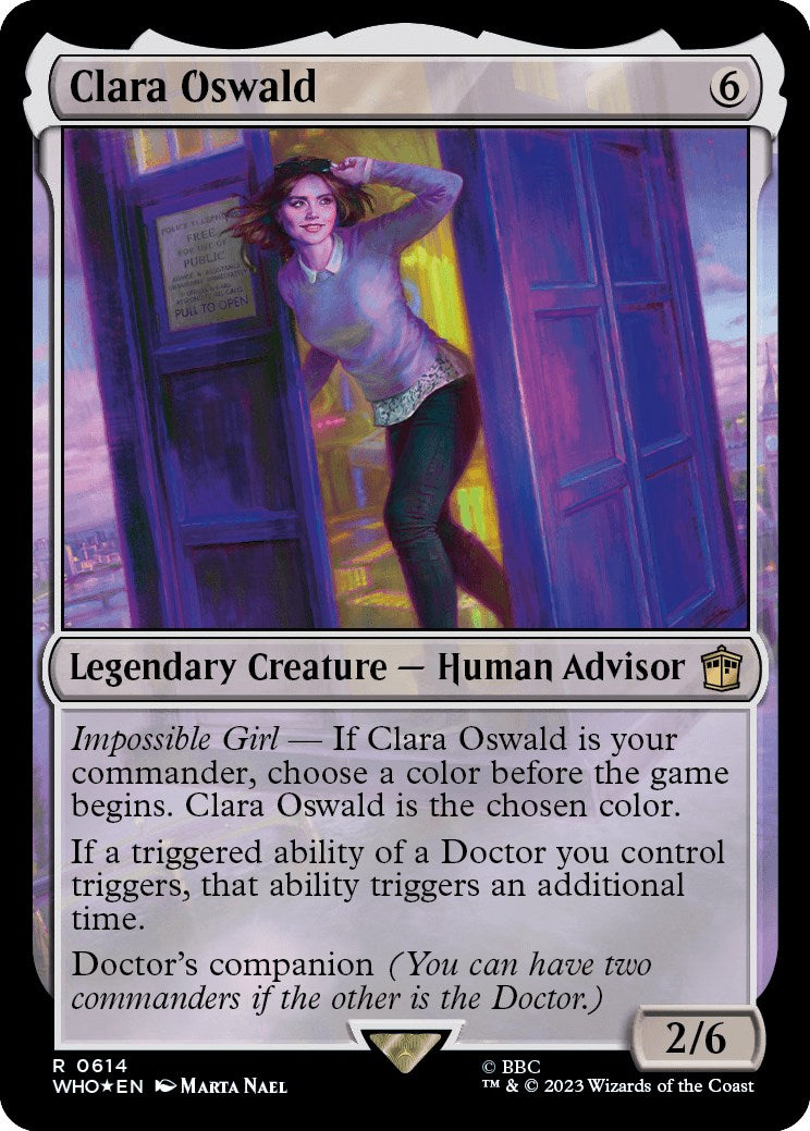 Clara Oswald (Surge Foil) [Doctor Who] | Pegasus Games WI