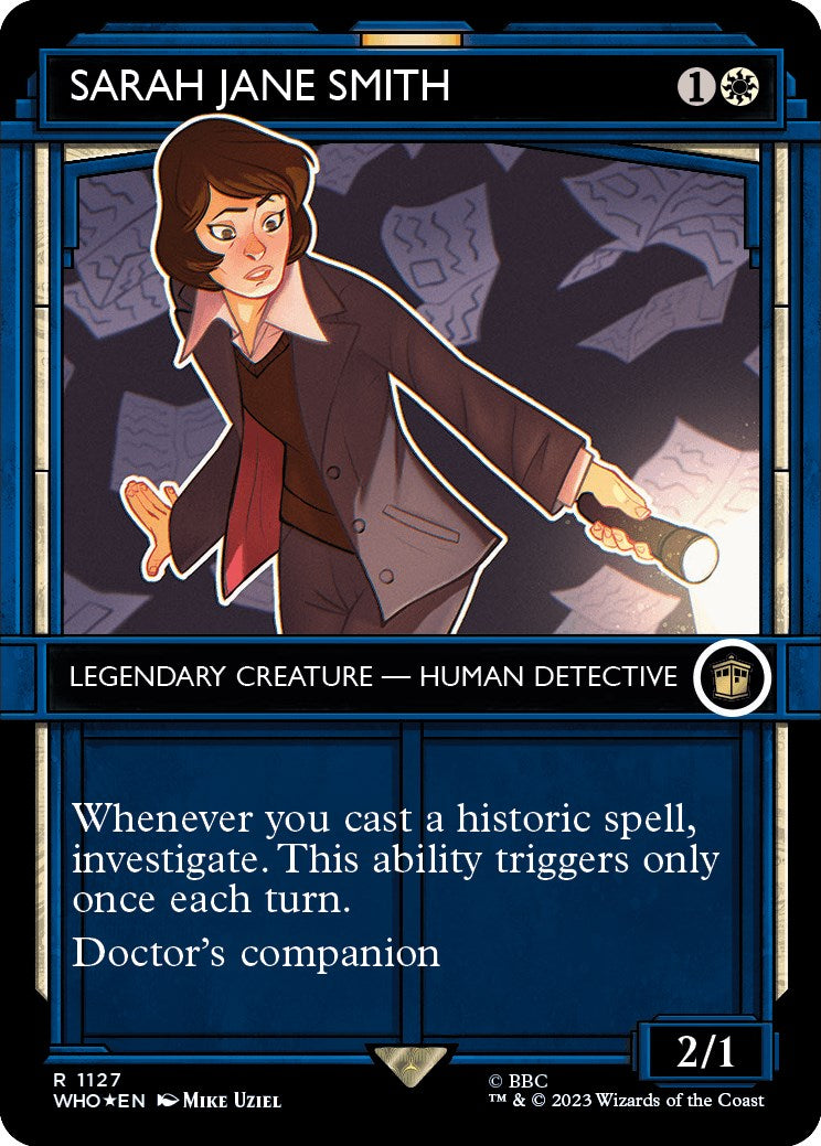 Sarah Jane Smith (Showcase) (Surge Foil) [Doctor Who] | Pegasus Games WI