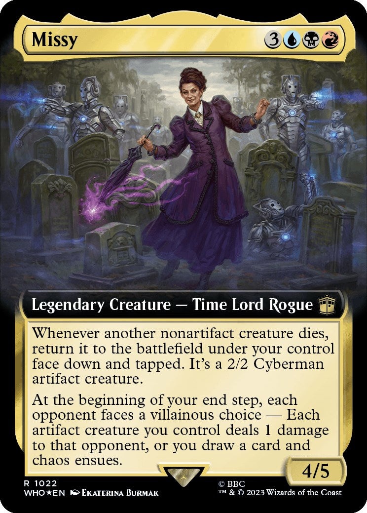 Missy (Extended Art) (Surge Foil) [Doctor Who] | Pegasus Games WI