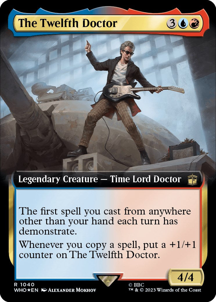 The Twelfth Doctor (Extended Art) (Surge Foil) [Doctor Who] | Pegasus Games WI