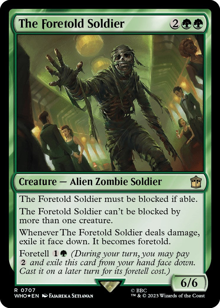 The Foretold Soldier (Surge Foil) [Doctor Who] | Pegasus Games WI